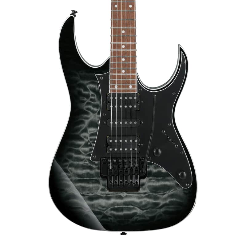 Ibanez RG450QMBTGB RG Standard Electric Guitar - Transparent Gray Burst image 1