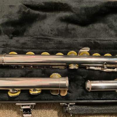 Yamaha Silverplated Flute Clean w/All New Pads image 5