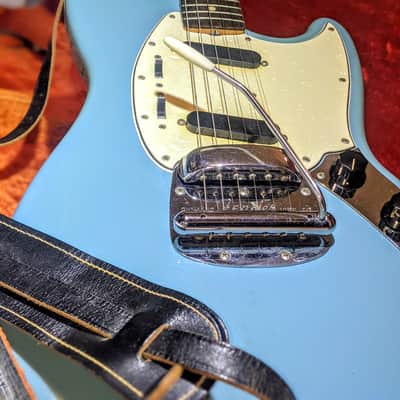 Fender Mustang 1965 - Daphne Blue image 2