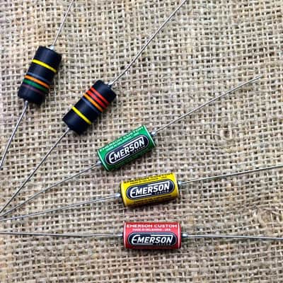 Emerson Custom .022uF & .047uF Paper in Oil Tone Capacitors set of 2 image 2