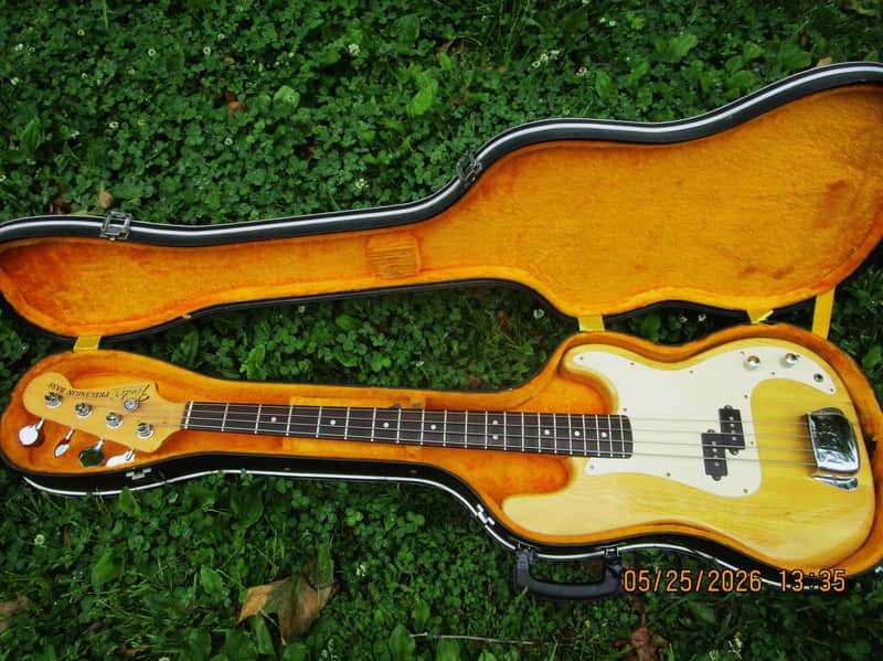 Univox Professional Bass Guitar, 1970's, Japan, Case, Changes image 1