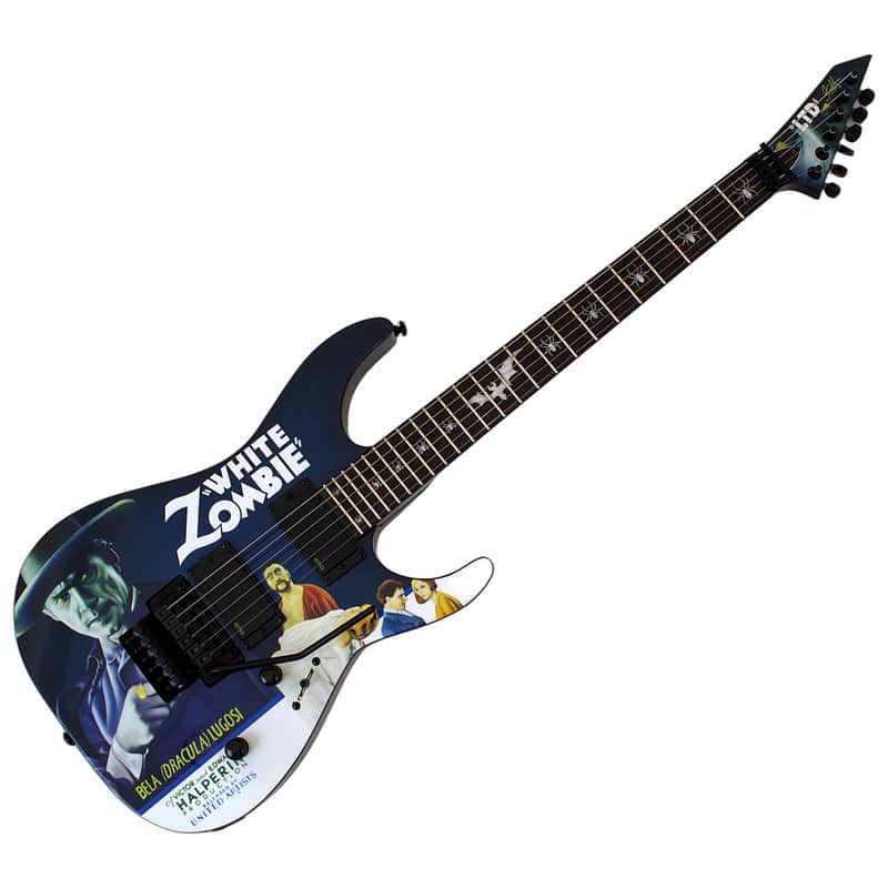 ESP LTD KH WHITE ZOMBIE guitar B-Stock 3650 image 1