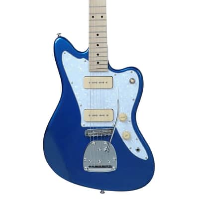 Indio Offset OS40 DLX plus Alder Blue w gig bag image 4