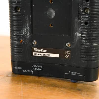 Clear-Com RS-602 Two-Channel Intercom Belt Pack CG01ZZ9 image 8