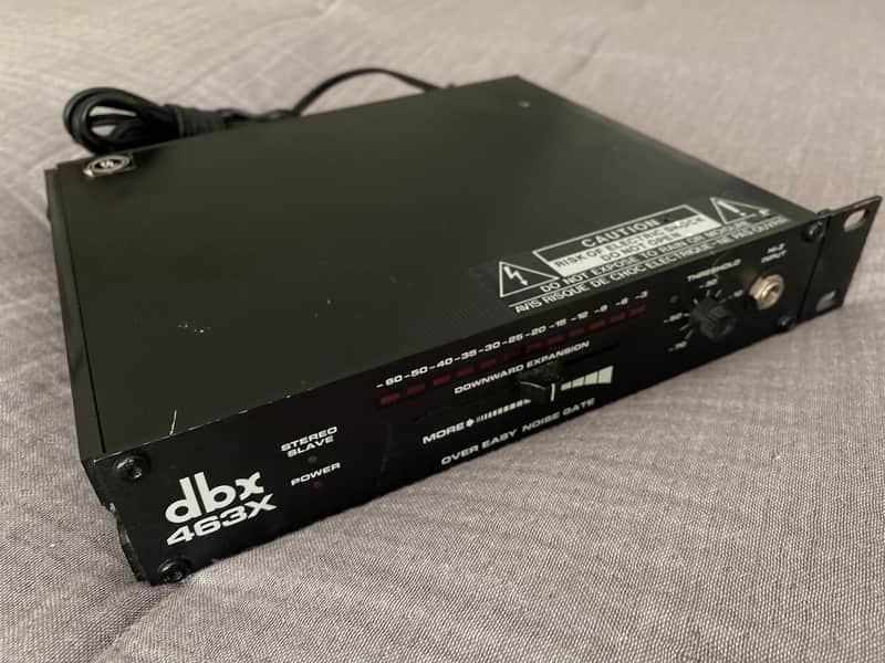 Vintage  1980's dbx 463X Over Easy Noise Gate – Excellent Condition image 1