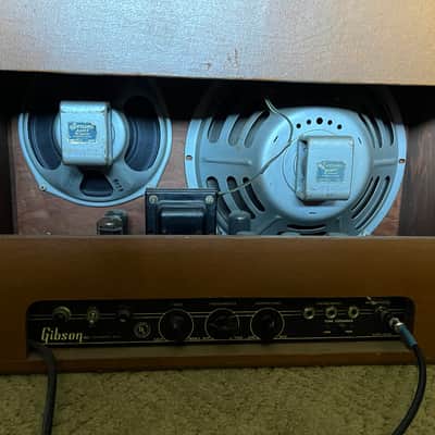 Gibson GA-30 14-Watt 12"/8" Guitar Combo 1948 - 1953 - Brown image 4