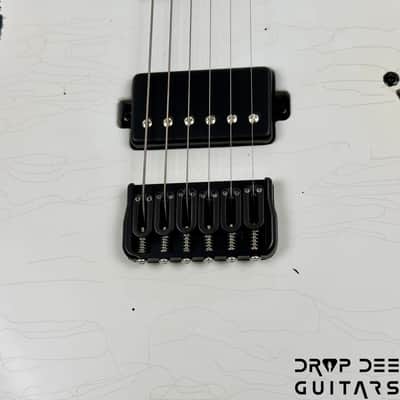 Mayones Adam Christianson Aquila Cardinal Aged Electric Guitar w/ Case - Cardinal White Aged image 7