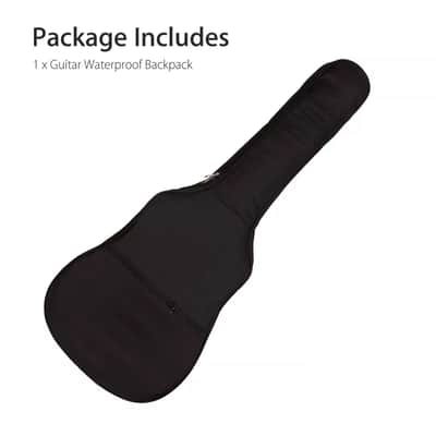 Classical Acoustic Guitar Gig Bag | Waterproof Soft Padded Case for 40" 41" Guitars | Durable Polyester Fabric image 4
