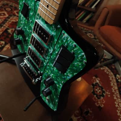 Formanta Style USSR Electric Guitar Built In Tone Bender Soviet Germanium Fuzz image 10