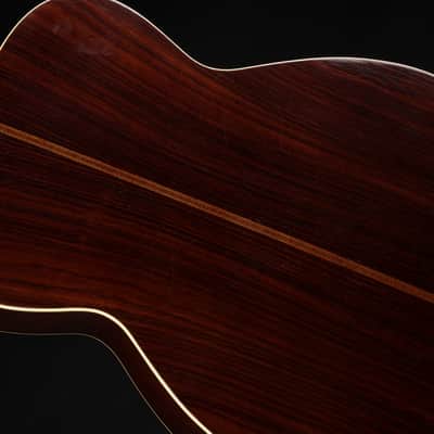 Atkin OO37 Custom - Baked Sitka Spruce & Indian Rosewood - Powder Pink image 11