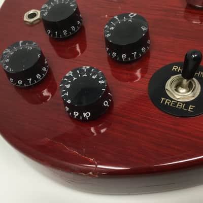Samick 1995 Artist Series SG-450 Electric Guitar - Wine Red image 14