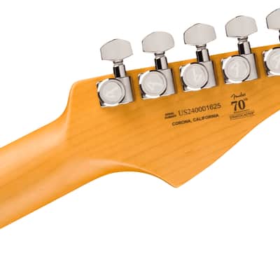 Fender American Ultra II Stratocaster Left-Hand, Maple Fingerboard - Avalanche image 2