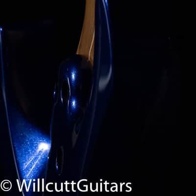 Jackson American Series Virtuoso Streaked Ebony Fingerboard Mystic Blue (565) image 5