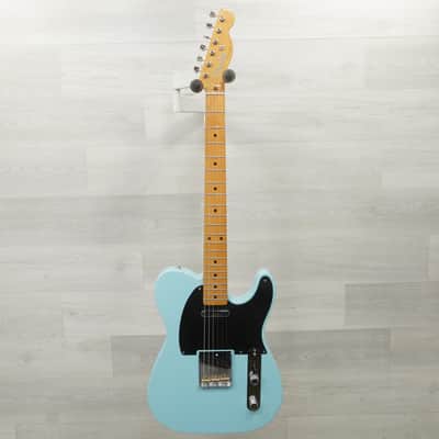 Used Fender Vintera 50s Telecaster Modified Electric Guitar Blue image 7