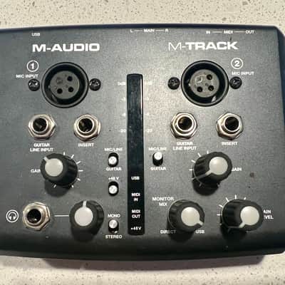 M-Audio M-Track USB Audio Interface 2000s - Black image 1