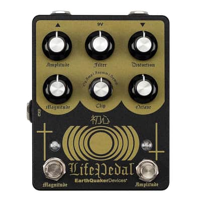 ギター EarthQuaker Devices LIFE PEDAL GOLD Ver. Used EarthQuaker Devices Sunn O))) Life Pedal Octave Distortion + Boos