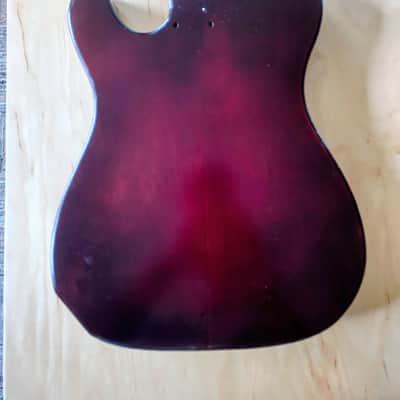 Telecaster elm burl top Poplar body 2026 - Natural image 2