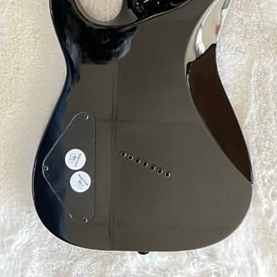 Jackson X Series Soloist Arch Top SLATX7Q 7-String Guitar, Trans Blue Burst image 2