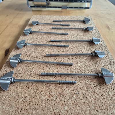 Sonor Force 3000 bassdrum screws ~2000 - Chrome image 2