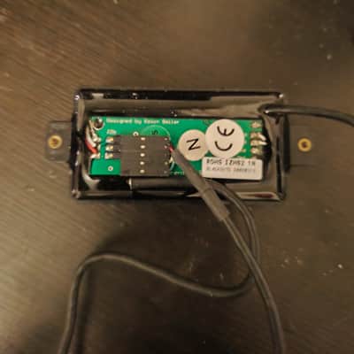 Seymour Duncan AHB-1n Blackouts Neck Humbucker 2010s - Black image 2