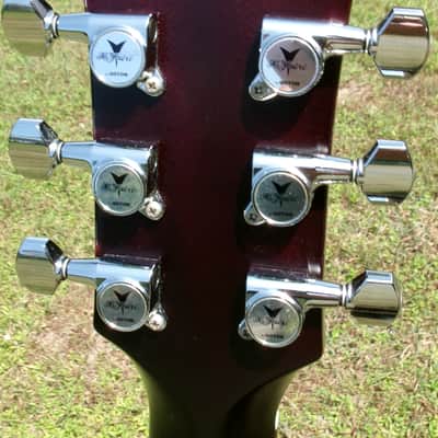2011 K Yairi KYF-1 Electric Acoustic Guitar with Fishman Presys+ Pickup System+Hard Case image 9