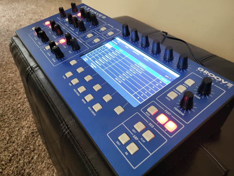 Groove Synthesis 3rd Wave 8M 8-Voice Desktop Synthesizer 2025 - Present - Blue image 1