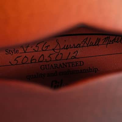 Gibson Sierra Hull F5G VOS Varnish image 11