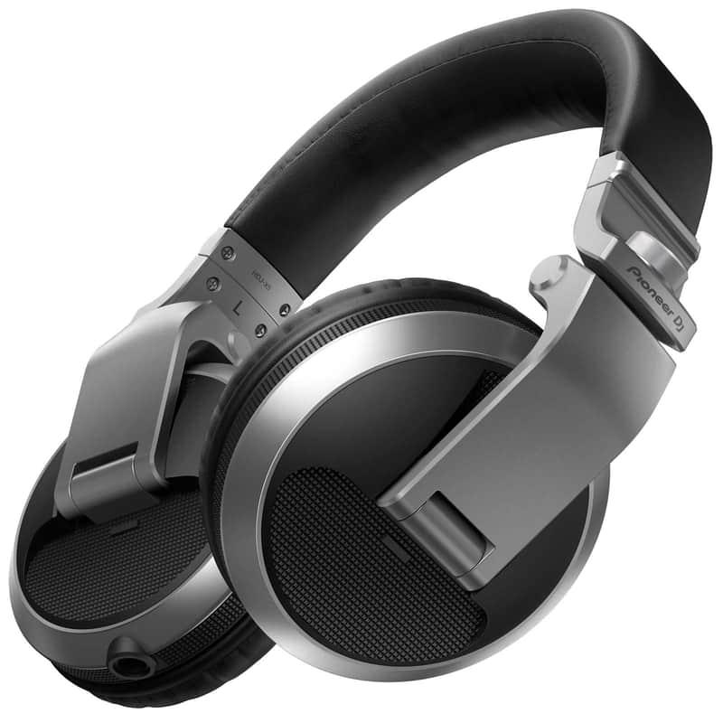 Pioneer DJ HDJ-X5 Over-ear DJ Headphones (silver) image 1