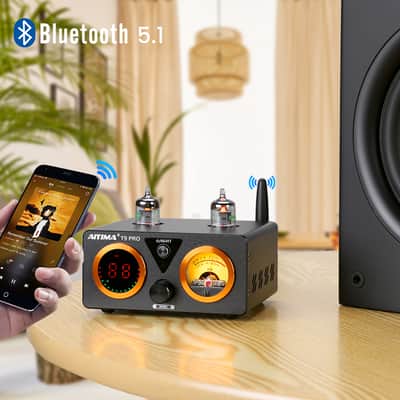 Aiyima T9 pro vacuum amplifier US plug+ free shipping image 3