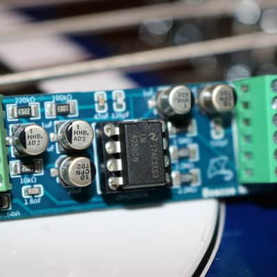 Boscoe MMSR77 kit (rear control cavity version) - Classic Music Man StingRay Bass 2-band Preamp Replica Bild 3