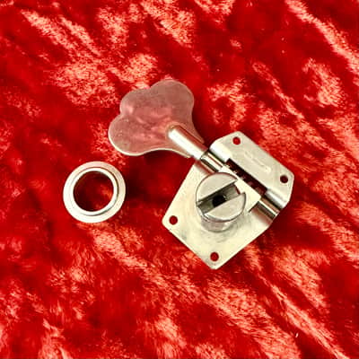 Fender Mustang Bass guitar tuners 1970 - Nickel original vintage USA Musicmaster bronco bass V image 2