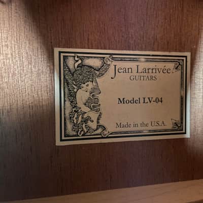 Larrivee LV-04 Early 2000s - Spruce / Mahogany  - Includes Hardshell Case image 11