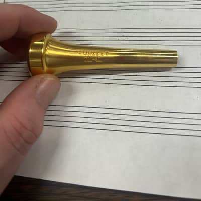 Monette UNITY DM-4L Trumpet Mpc in GOLD image 2