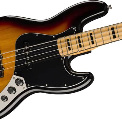 Squier Classic Vibe '70s Jazz Bass®, Maple Fingerboard, 3-Color Sunburst-ICSH23027690 image 4