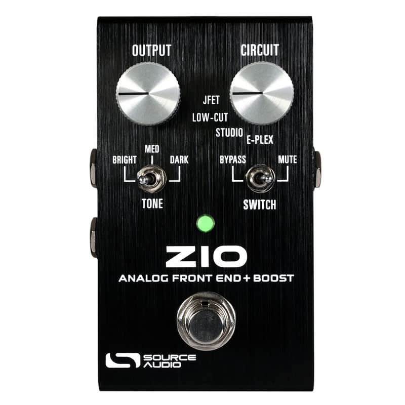 Source Audio SA271 Zio Extra Tuner/Line OutputTrue Bypass Analog Front End Boost Effect Pedal image 1