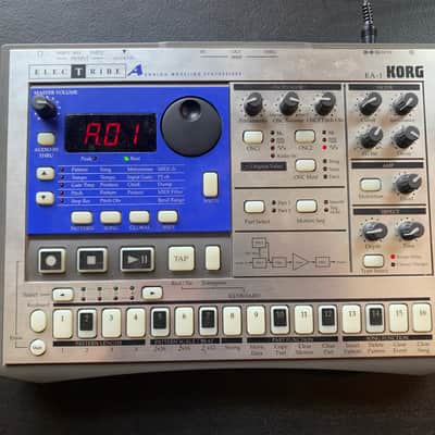 Korg Electribe-A EA-1 Analog Modeling Synthesizer 1999 - Silver image 2