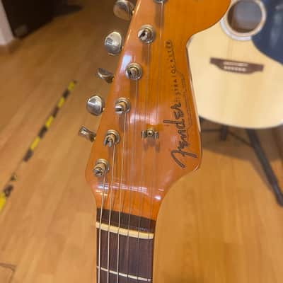 Fender Stratocaster USA reissue 62 1988 - Black image 3