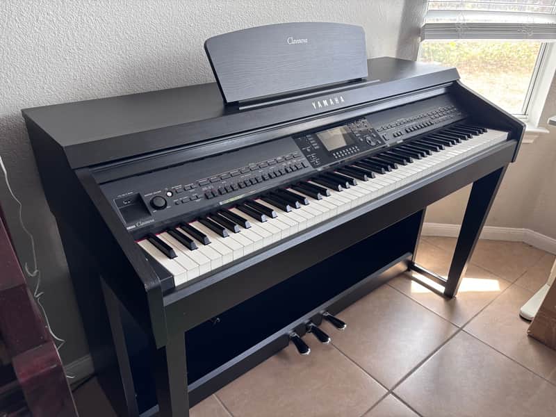 Yamaha CVP-701 Clavinova 88-Key Digital Piano 2015 - Present - Black Walnut image 1