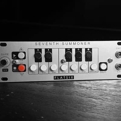 FlatSix Modular Seventh Summoner (Silver) - 1U performance sequencer with 6 sequences & sequence chaining image 2