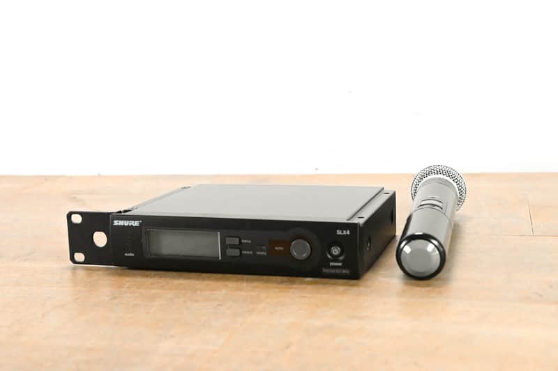 Shure SLX24/SM58 Handheld Microphone System - H19 Band NO POWER SUPPLY CG012NT image 1