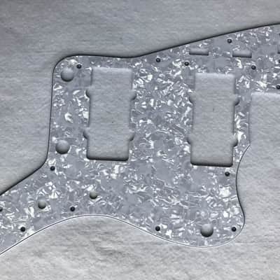 For Japan Jazzmaster Guitar Pickguard , 4 Ply White Pearl image 1