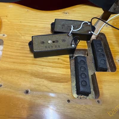 1975 Fender Precision Bass Fretless with Maple Board - Natural - OHSC image 15