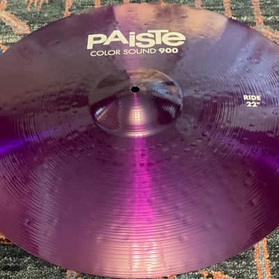 Paiste 22" 900 Series Color Sound Purple Ride Cymbal image 1