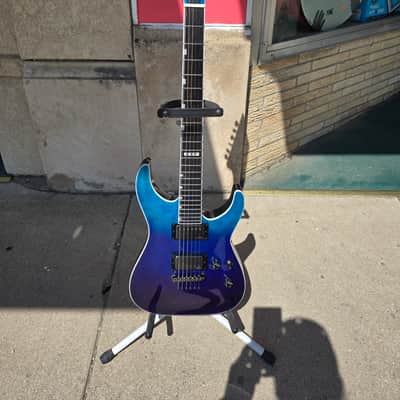 ESP E-II Horizon NT-II Blue Purple Fade image 2