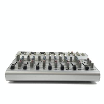 Behringer Eurorack UB1002 10-Input 2-Bus Mic / Line Mixer 2000s - Silver  TGHM image 3