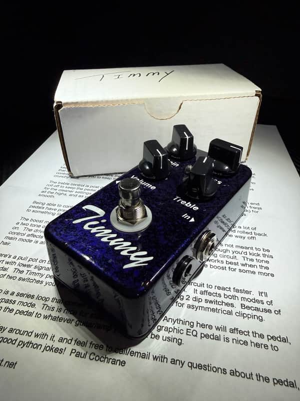 Paul Cochrane Timmy Overdrive V1, Green PCB, 2010s Various