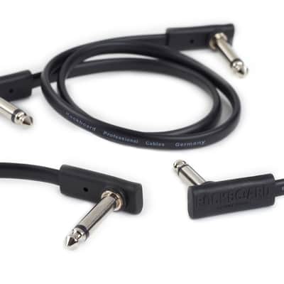 Rockboard Flat Patch Cable 45 cm / 17.72 in, Black image 7