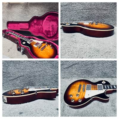Epiphone Inspired by Gibson Custom Les Paul Standard Washed Bourbon Burst 2021 w/ OHSC image 7
