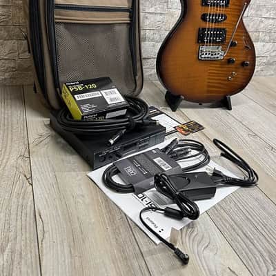 Godin 2010's xtSA Light Burst Flame w/ Gig Bag and Roland GI-10 and More! image 19