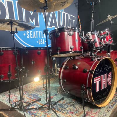 Zak Starkey's, THE WHO, DW/Zildjian 1999 Tour Set, 7-Piece Collector's Maple "Concert For New York"! image 4